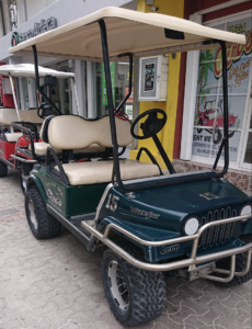 Golf Cart banner